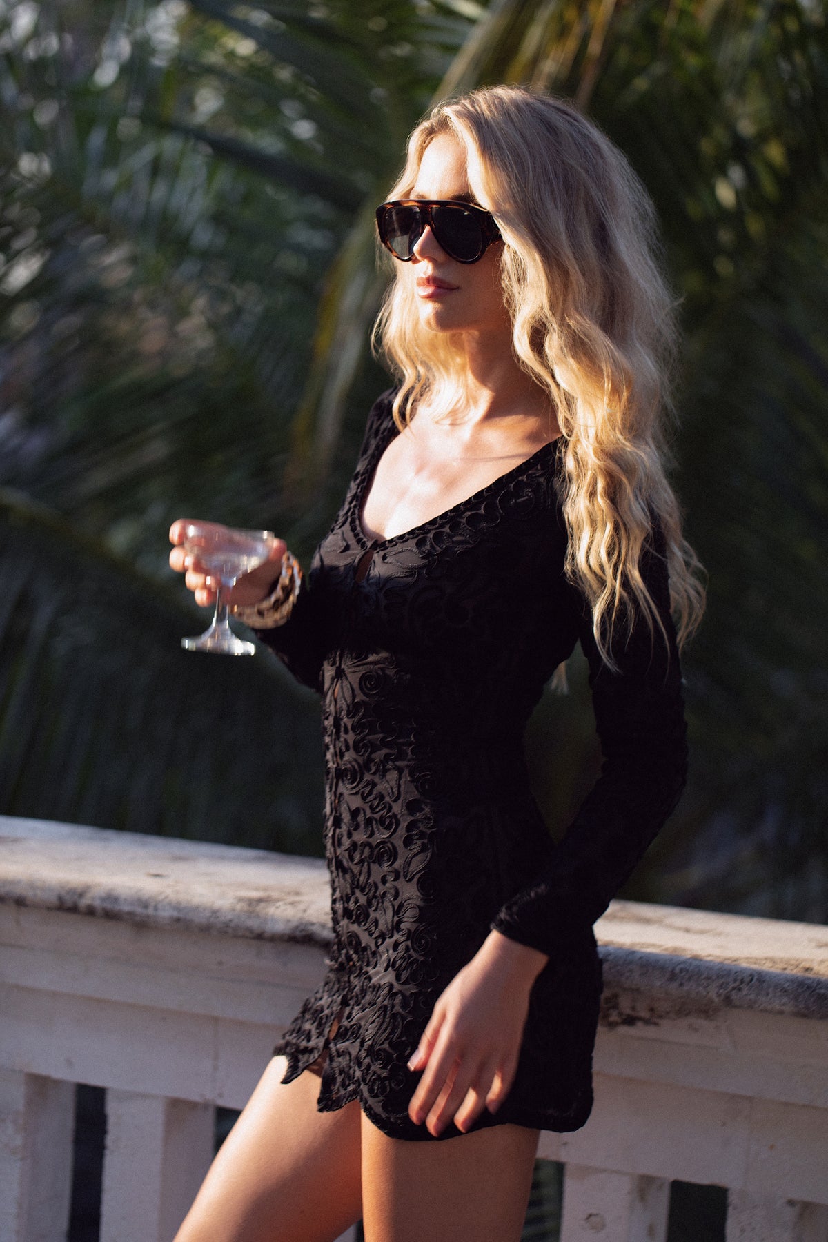 LUNA DRESS - NERO